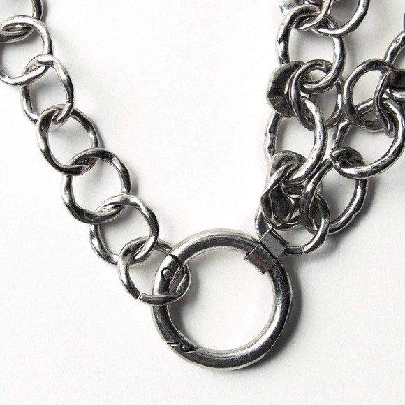 NWT Zara Woman Accessories HEWN LINK BELT Size 32 - Picture 4 of 10